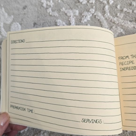 Vintage Floral Recipe Cards Book - Picture 2 of 6